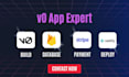 convert v0 app into web app with firebase and deploy it