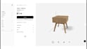 create a 3d furniture configurator using threejs and webgl
