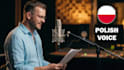 record a professional polish audiobook or narration voice over