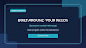 create a responsive HTML CSS website