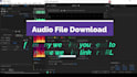 do audio and video editing professionally
