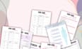design professional journal design, covers, planner and notebook