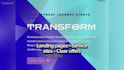 design carrd or coded landing page with copywriting