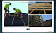 build squarespace construction website, hvac contractor, roofing, pool website