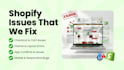 fix shopify errors, bugs and issues