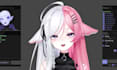 rig 3d vtuber model vrm with arkit blendshapes for warudo, vseeface, vrm vrchat