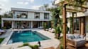 design landscape with pool for house and villa