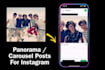split your image for instagram grid or create profile mockups