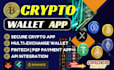 build crypto exchange app fintech app crypto wallet app web3 dapp smart contract