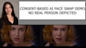 create a realistic ai face swap or head replacement video