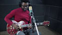 record professional guitar tracks as a session guitarist
