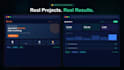 build a modern react and tailwind CSS website or landing page
