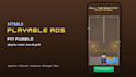 create HTML5 playable ads for applovin, unity ads and mintegral