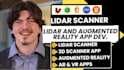 do augmented reality app for ar lidar app, lidar scanner app or 3d scanner app