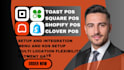 setup your pos system with square toast clover shopify with integrations