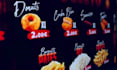 design digital menu board, restaurant tv menu, animated menu screen