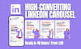 design high converting linkedin carousel posts