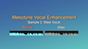 tune and align your vocals naturally using melodyne