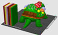 add color to 3d model stl, 3mf split part ready for bambu studio ams multicolor