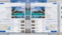 create a responsive travel booking web application