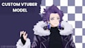 design and rig live2d vtuber model or vrm 3d vtuber  rigging anime vtuber artist