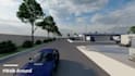 create stunning 3d warehouse walkthrough animation and logistic animation video
