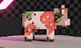 create minecraft 3d model animation hytale mod in voxel style using blockbench
