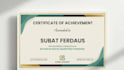 design modern and premium certificates