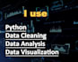 analyze, clean and visualize data using python