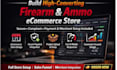 build firearm and ammunition ecommerce website merchant account setup