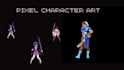 drawcustom pixel character rpg sprites and pixel art animation