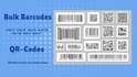 create unique barcodes in bulk for product label design and packaging design
