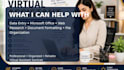 do professional office managment and administrative tasks