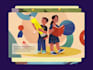design a children book author website, KDP publishing website, author website