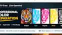 do professional color separation for screen printing
