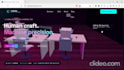 develop 3d interactive website using three js