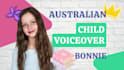 record an australian child voiceover