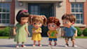 create ai 3d cartoon video animation for youtube kids and storytelling