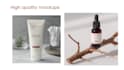 create modren skincare label design and cosmetic packging