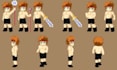 create pixel art characters, game icons, UI using rpgmaker mv mz for game assets