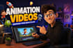 create professional ai animated videos and 2d 3d animations