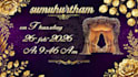 create a luxury wedding invitation video
