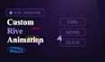 create interactive rive animations for your website or framer project