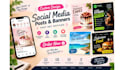 design custom social media posts and banners