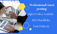 do guest posting for SEO backlinks