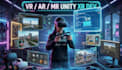 create high quality vr, ar,mr application in unity for quest , oculus, htc vive