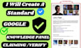 create google knowledgepanel for personal and  company or brand