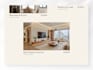 design interior minimalist website, interior design website home decor website