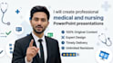 create professional medical and nursing powerpoint presentations
