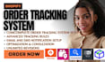 setup order tracking system aftership tracktor parcel panel rush track123 shipup